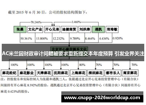 AC米兰因财政审计问题被要求重新提交本年度预算 引发业界关注
